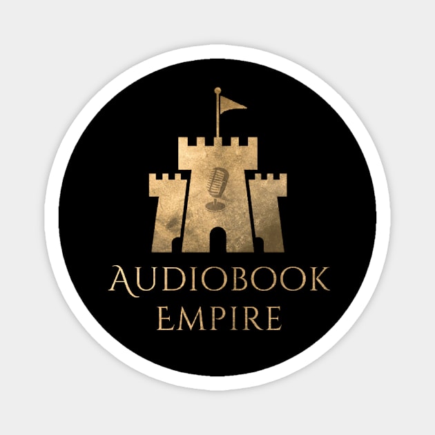 Audiobook Empire Black Logo Magnet by Audiobook Empire