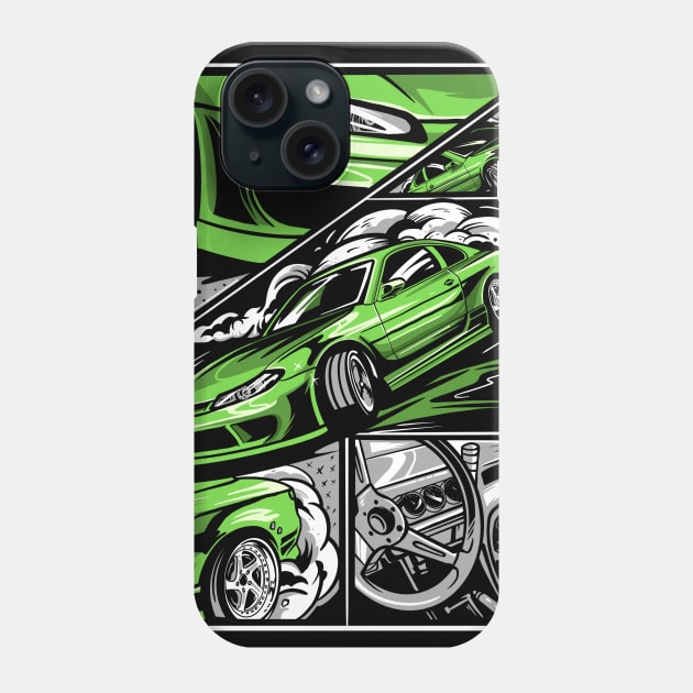 Silvia s15 drift Phone Case by RYZWORK