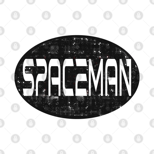 Planet X Spaceman Logo Science Fiction Sci fi by PlanetMonkey