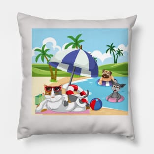 Party Pet Beach Swiming Pillow