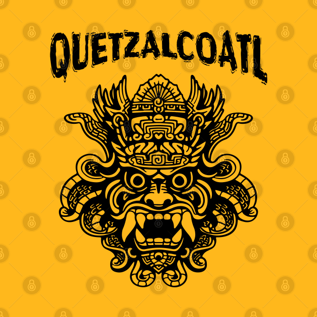 Quetzalcoatl Aztec by Ray Crimson