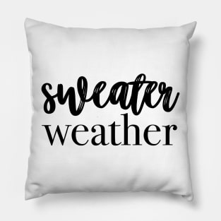 Sweater Weather Pillow