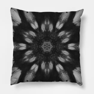 Gray Wiccan Digital Edit Witch Pillow