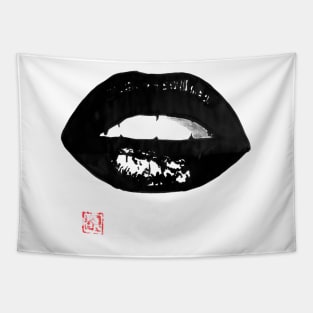 lips Tapestry