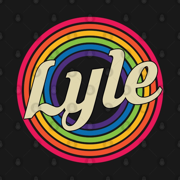 Lyle - Retro Rainbow Style by MaydenArt