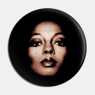 90s Vintage Diana Ross Pin