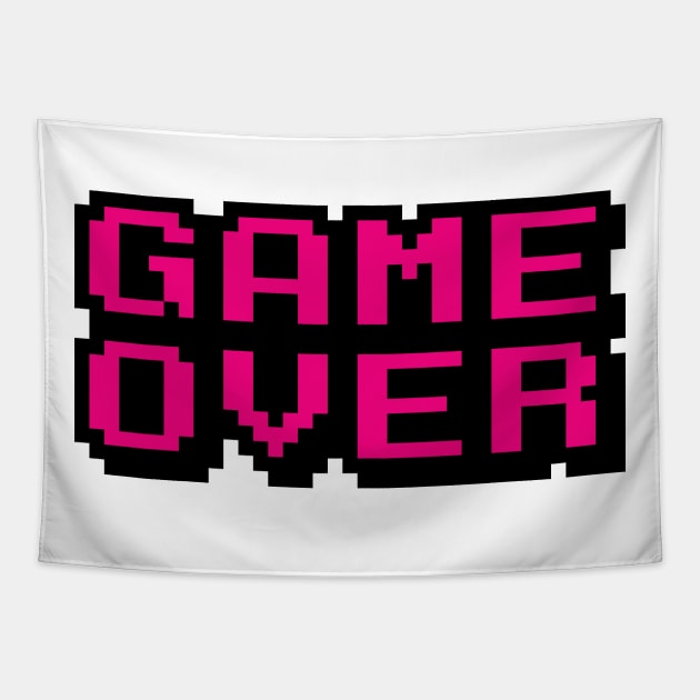 Game Over #1 Tapestry by Batshirt