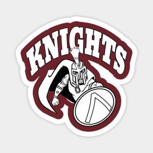Knight mascot Magnet