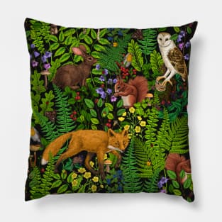 Forest life Pillow