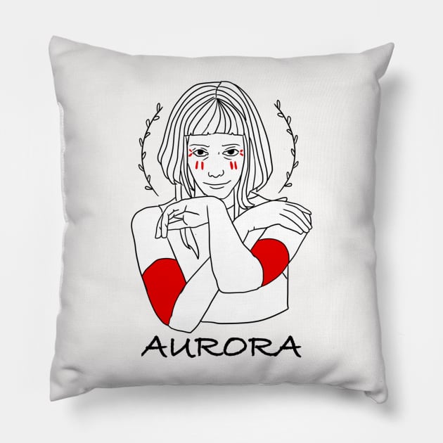 AURORA Pillow by Plantspree