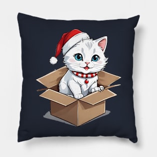 Cat christmas Pillow