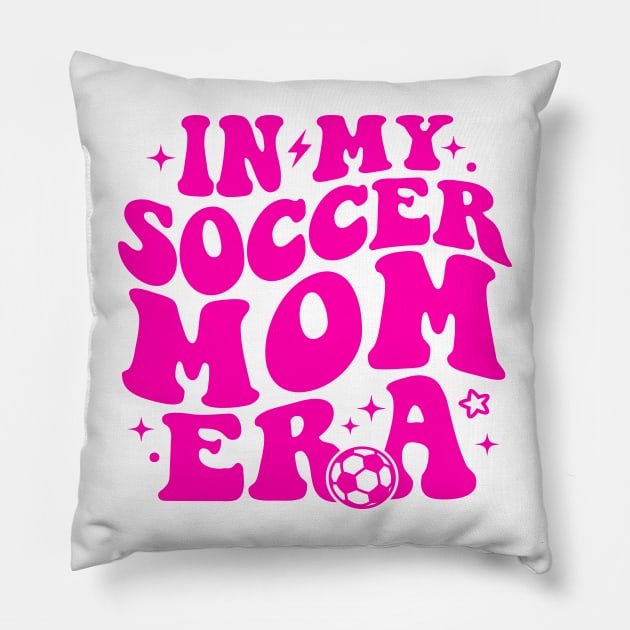 in my soccer mom era Pillow by Design Voyage