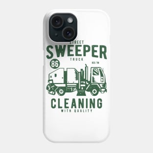 Street Sweeper Truck Phone Case