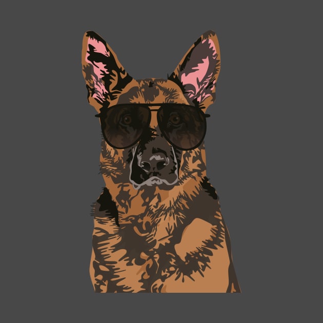 Cool German Shepherd for German Shepherd Lovers by riin92