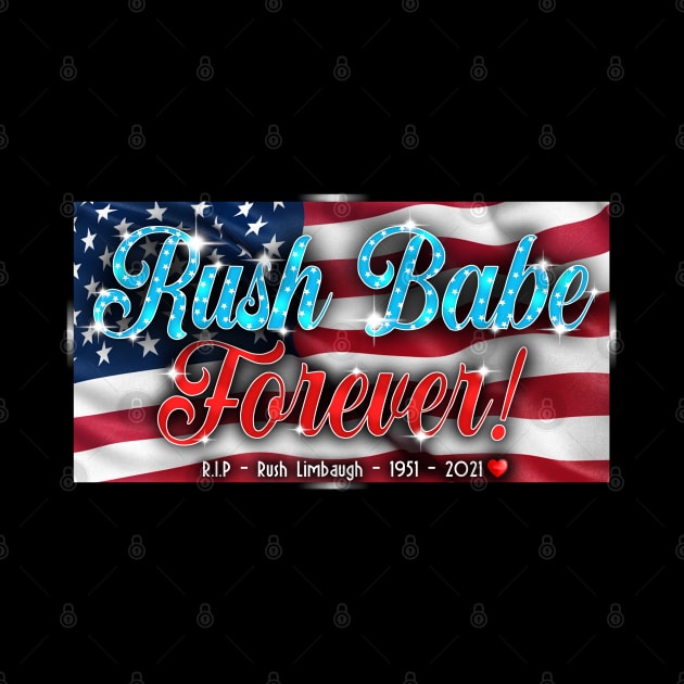 RUSH BABE FOREVER!❤️ by SquishyTees Galore!