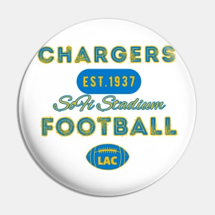 Los Angeles Football Vintage Style Pin