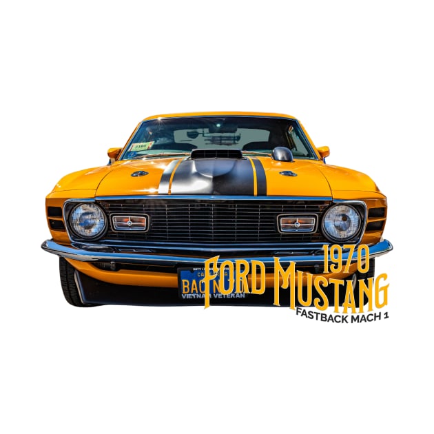 1970 Ford Mustang Mach 1 Fastback by Gestalt Imagery