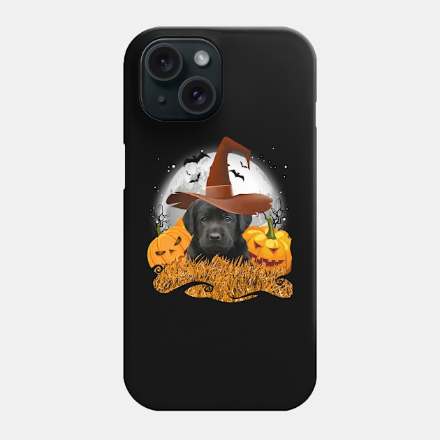 Halloween Labrador retriever Phone Case by designathome