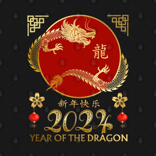 Year Of The Dragon 2024 - Chinese New Year Dragon by Danemilin