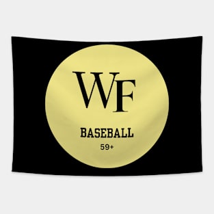 WF baseball 59+ Tapestry