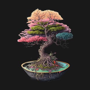 Surreal Tulip Bonsai T-Shirt