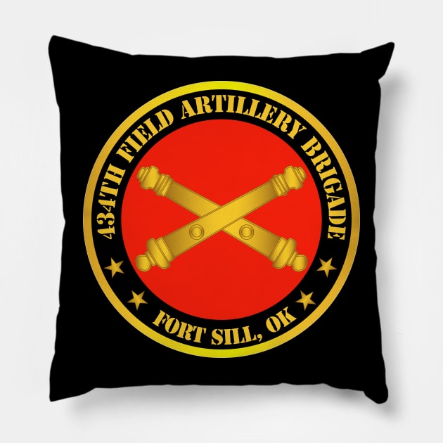 434th Field Artillery Bde w Branch Ft Sill OK Pillow by twix123844