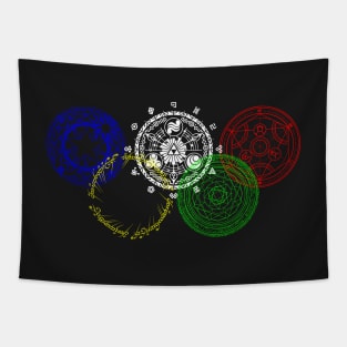 Magic Circle Olympics 2 Tapestry