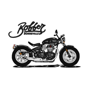 Triumph Bonneville Bobber Black T-Shirt