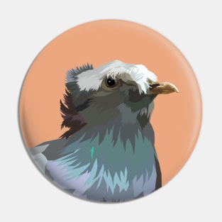 Teen Pigeon Pin