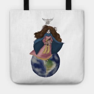 Our Lady Queen of Heavens and Earth Tote