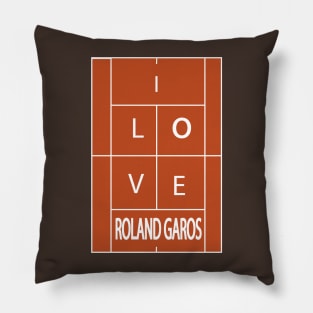 TENNIS -I LOVE ROLAND GARROS GRAND SLAM Pillow