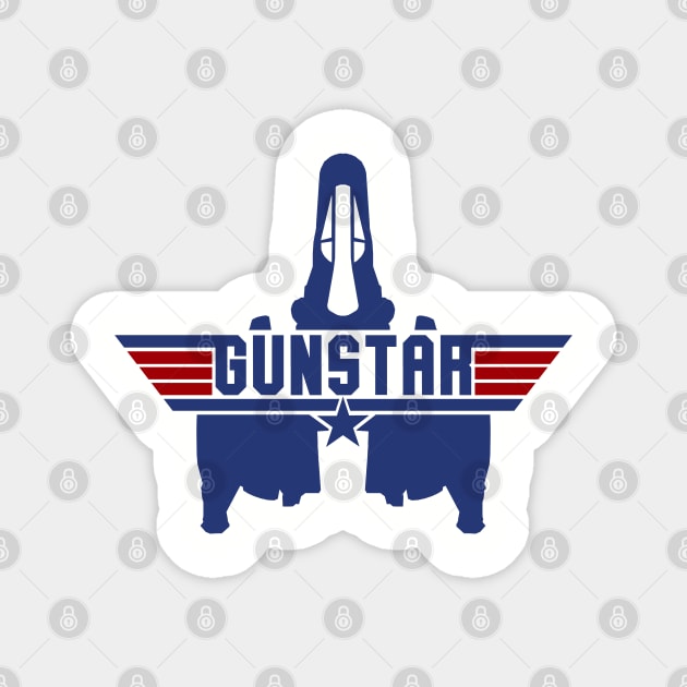 Top Gunstar Magnet by Evarcha