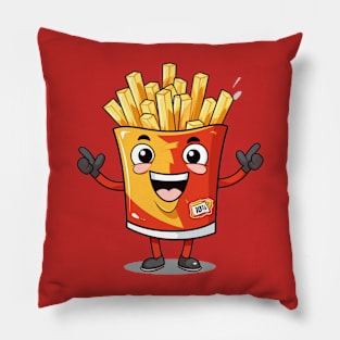 kawaii french fries T-Shirt cute potatofood Pillow