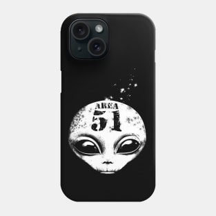 Area 51-Alien-Extraterrestrial-UFO Phone Case