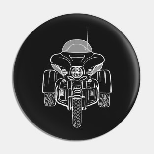 Motorbike: Trike bike Pin