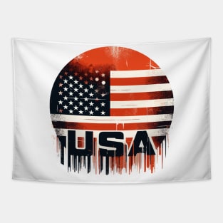 USA flag Tapestry