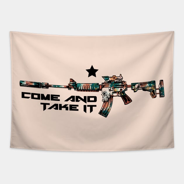 Come and Take it - Jungle Tapestry by LiberTeeShirts