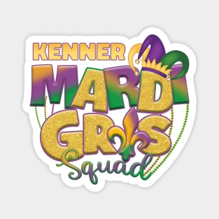 Kenner Mardi Gras Magnet