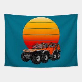 AV toros Shaman 8x8 All-Terrain Vehicle Tapestry