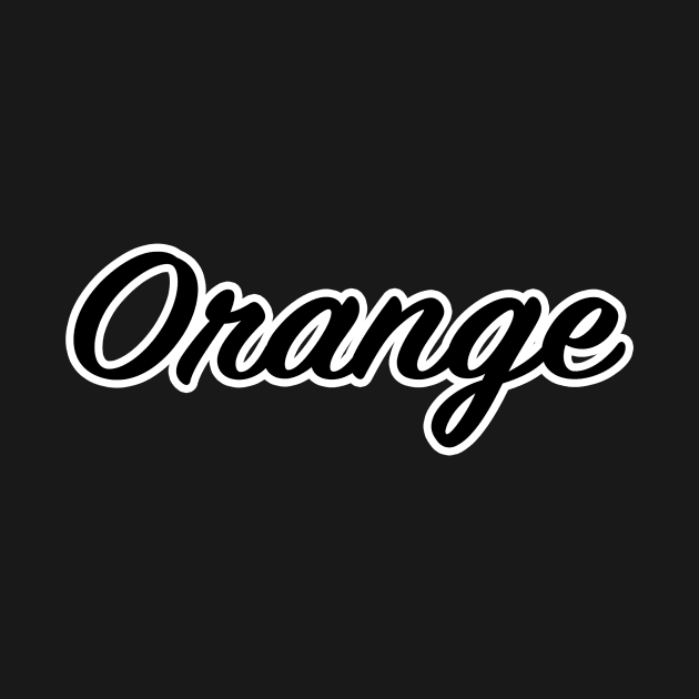 Orange by lenn