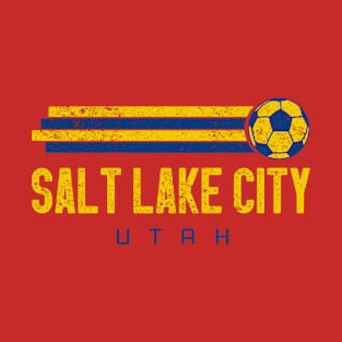 Salt Lake City Soccer Retro Vintage T-Shirt