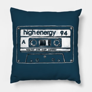 94 Retro Birthday Mix Tape 1994 Pillow