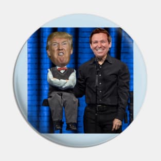 Florida Man and Puppet Pin