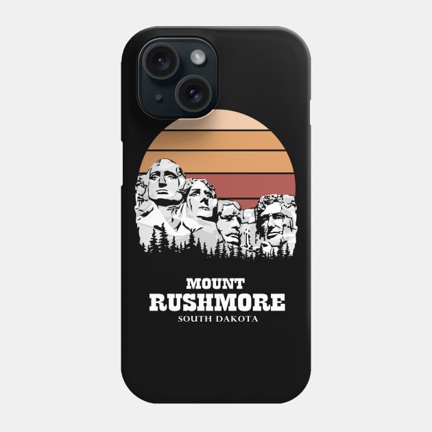 Mount Rushmore National Memorial Phone Case by KewaleeTee