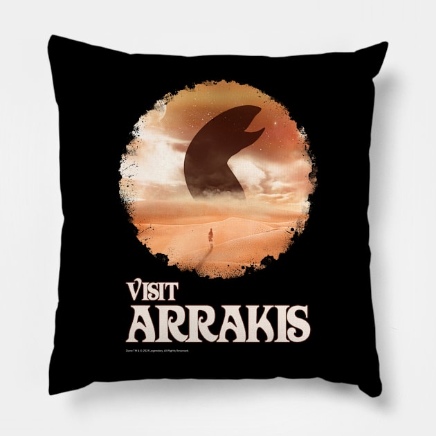 Visit Arrakis Pillow by Dream Artworks