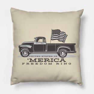 Driving for Freedom and the 4th of July Pillow