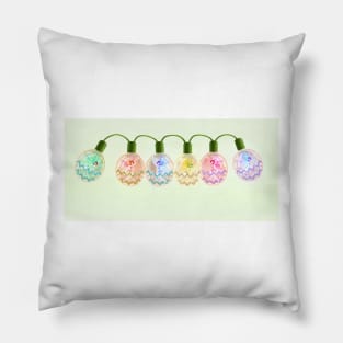 The Fairy Lights - small string Pillow