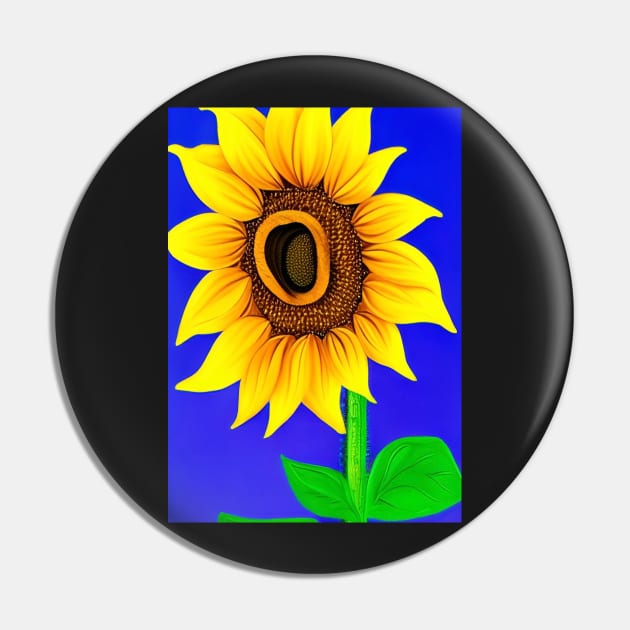 STYLISH SIMPLE SUNFLOWER DARK BLUE BACKGROUND Pin by sailorsam1805