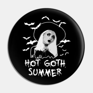 Hot Goth Summer - Horror Girl Pin