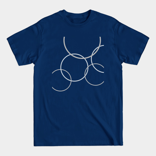 Discover The "Plain" Series - Circles - Plain - T-Shirt